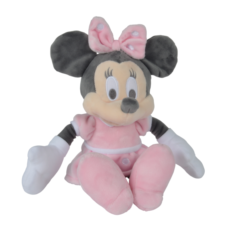  minnie mouse soft toy pink 25 cm 